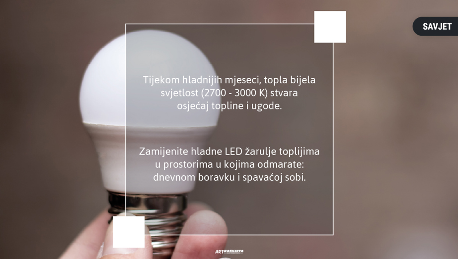 Temperatura svjetla – kako utječe na naše osjećaje i prostor