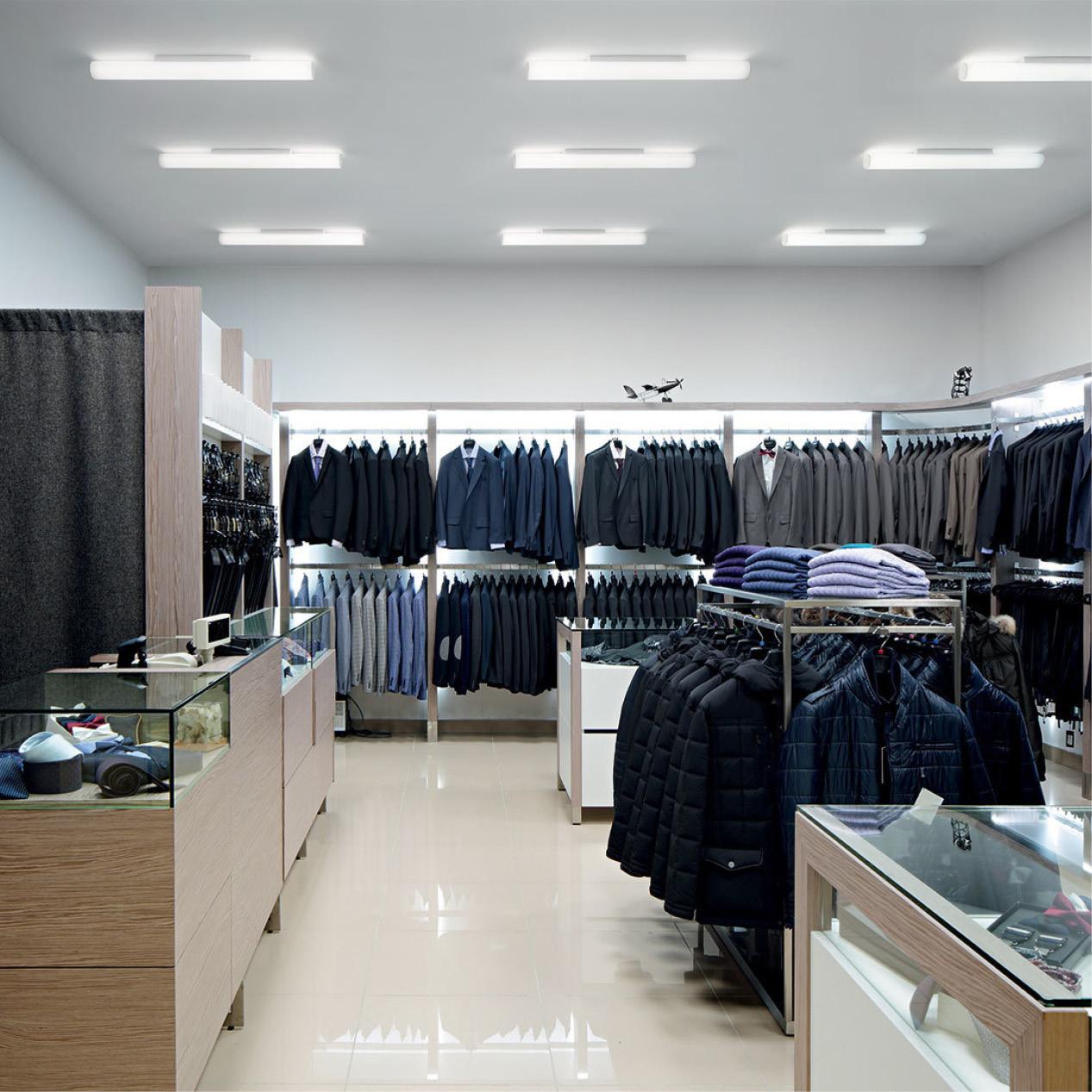 Linea Light Tu Top rasvjeta za izlog trgovine