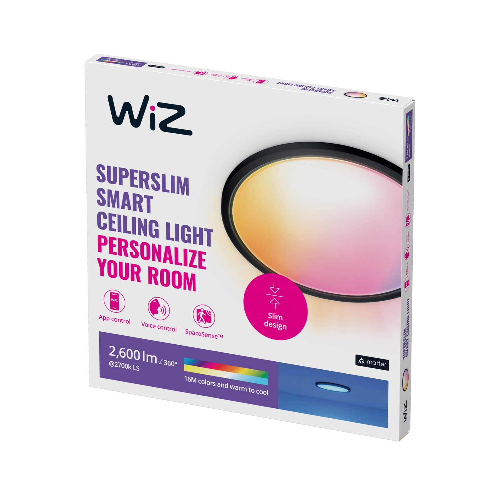 WiZ Superslim Tunable White Ceiling Light