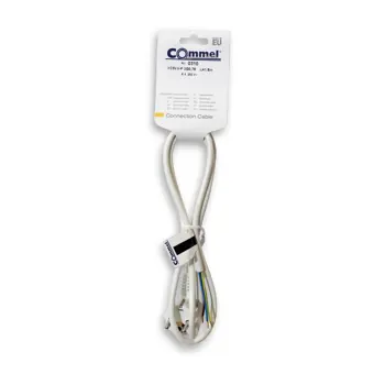 0310 PRIKLJUČNI KABEL BIJELI 1,5M/PPL3x0,75/6A