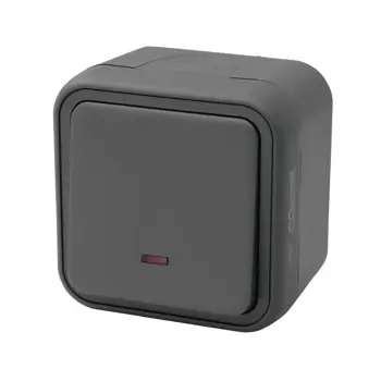 043-106 TIPKALO S INDIKACIJOM 10A 250V IP55, ANTRACIT