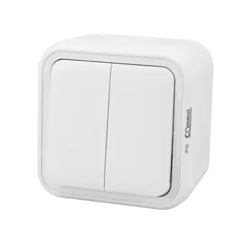 043-205 SERIJSKA INSTALACIJSKA SKLOPKA 10A 250V IP55, BIJELA