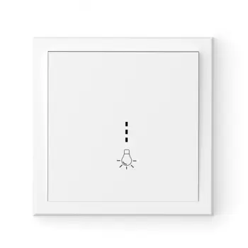 043-506 ADRIA - TIPKALO S INDIKACIJOM, BIJELA, 10 A, 250 V~