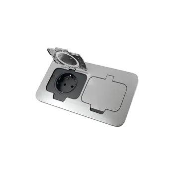 043-802 PODNA UGRADBENA DUPLA UTIČNICA 250 V~,16 A, IP54