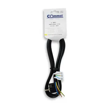 0511 Priključni kabel 16 A 250 V ~ 3500 W, crni