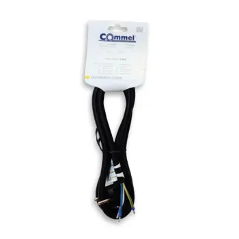 0631 Priključni kabel 16 A 250 V ~ 3500 W, crni