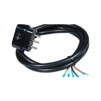 0739-Priključni kabel trofazni 16 A 400 V ~ 10000 W, crni