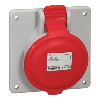 16A P/Z KUTNE 380-415VA 3P+E