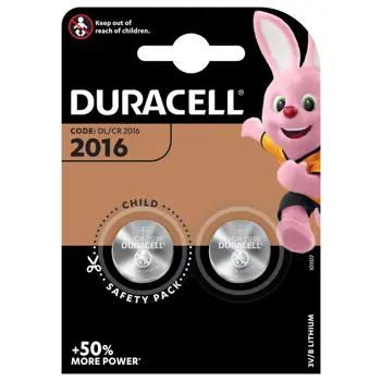 2016 BATERIJA DURACELL 3V DL/CR 2016 2/1