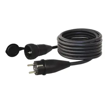 220-302 Produžni kabel s utikačem i natikačem "šuko" 16 A 250 V ~ 3500 W IP44