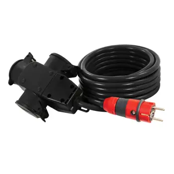 220-423 Trostruka prenosiva utičnica 16 A 250 V ~ 3500 W IP44
