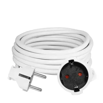 220-504X PRODUŽNI KABEL S UTIKAČEM I NATIKAČEM "ŠUKO" 16 A 250 V ~ 3500 W, H0