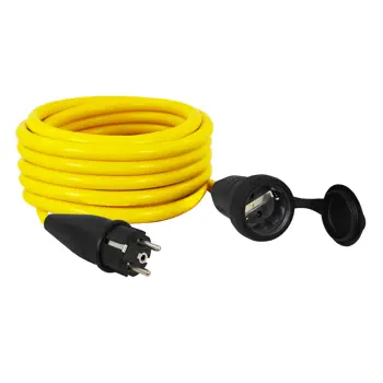 220-701 Produžni kabel s utikačem i natikačem "šuko" 16 A 250 V ~ 3500 W IP44