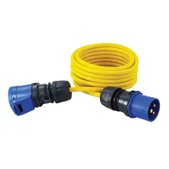 221-311 Produžni kabel s utikačem i natikačem CEE  16 A 250 V ~ 3500 W IP44
