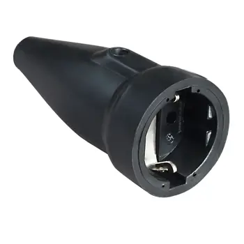 291-301 Natikač s kontaktom za uzemljenje 16 A 250 V ~, gumeni