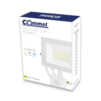 307-139 LED REFLEKTOR 30W SA SENZOROM /BIJELI