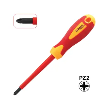 370-223 VDE ODVIJAČ POZIDRIV PZ2 6X100MM, IZOLIRAN 1000 V