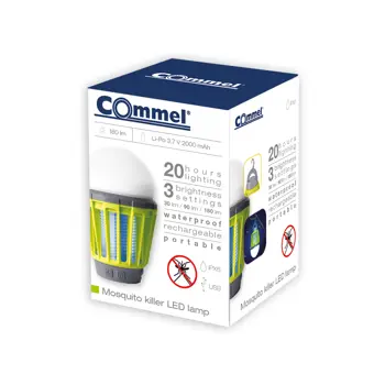 401-711 PRENOSIVA LED SVJETILJKA 3 RAZINE180 lm, HVATANJE KOMARACA