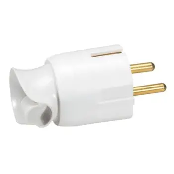 50172 UTIKAČ 2P+E/16A/230V MAX.3680W ROTIRAJUĆI BIJELI
