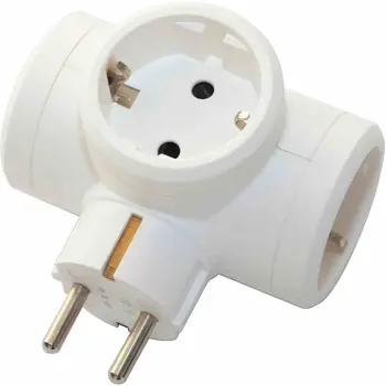 50662 ŠUKO/3 ŠUKO UTIKAČ 16A/230V MAX.3680W BIJELI