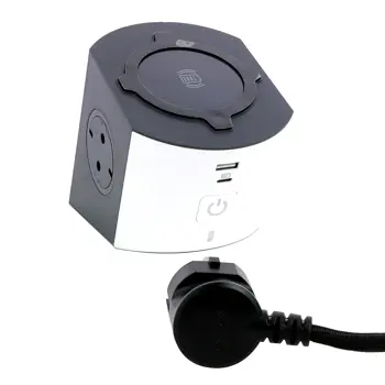 694506 STOL 2X2P+E IND USB A+C BI/CRN