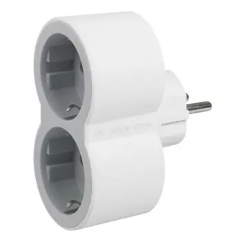 694516 ADAPTER 2P+E 16A 2 UTI BIJ/SIV