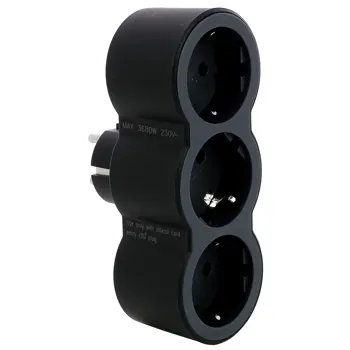 694519 ADAPTER 2P+E 16A 3 UTI CRNI