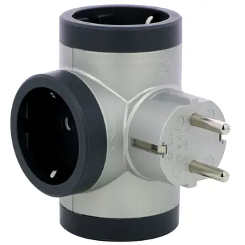694523 ADAPT 2P+E 16A 3 BOC UT ALU