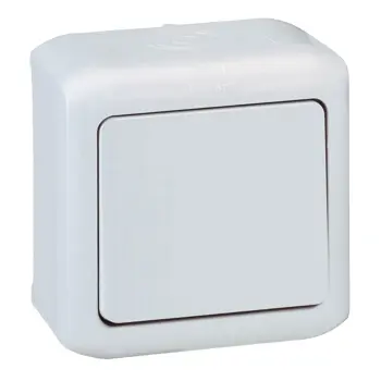 782385 KRIŽNI PREKIDAČ 1P/10A/250V/IP44 N/Ž SIVI