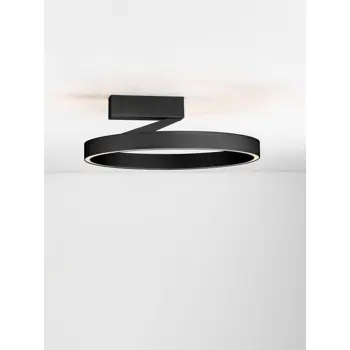 ADALIZ STROPNA LED LAMPA CRNA 47W CCT 2700-4000K TRIAC DIMABILNA