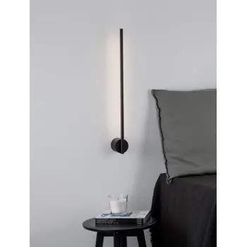 ADEN ZIDNA LAMPA LED 10W/3000K/700lm/IP20/CRNA