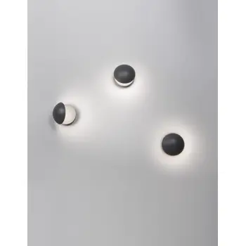 AGILE VANJSKA ZIDNA SVJETILJKA LED 13W/3000K/480lm/IP54/TAMNO SIVA