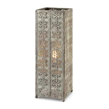 AGRA STOLNA LAMPA SIVA E14