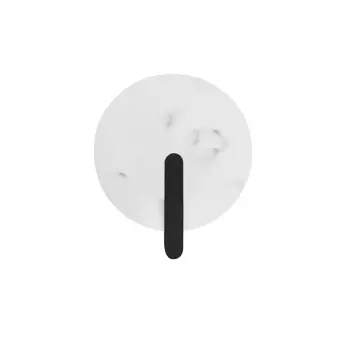 AIDER ZIDNA LED LAMPA CRNA/BIJELA 6W 3000K