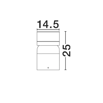 airy-vanjska-stajaca-led-lampa-8watt-369lm-ip65-3000k-crna-32182-02137104.webp