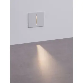 AIZEN UGRADBENA LED SVJETILJKA ZA STEPENICE 3Watt 170Lm IP65 3000K BIJELA
