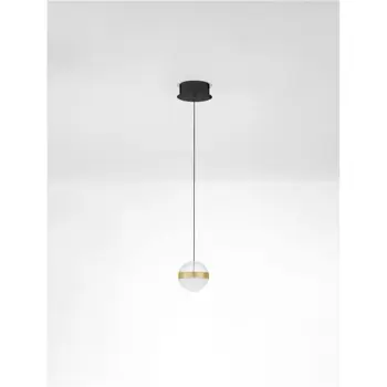 ALAZ LED VISILICA CRNA/ZLATNA 3000K IP20