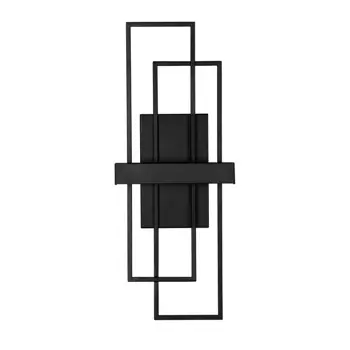ALIS ZIDNA SVJETILJKA CRNA LED 8W 202lm 3200K IP20