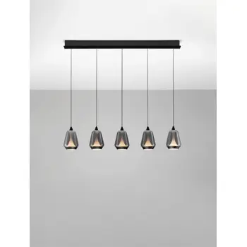 ALISH LED VISILICA CRNA 37W IP20 3000K TRIAC PRIGUŠLJIVA