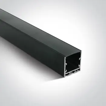 ALU PROFIL 2m + CRNI PC diffuser