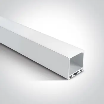 ALU PROFIL ZA LED TRAKE 2met - DIFUZOR/35mmx35mm/NADGRADNI