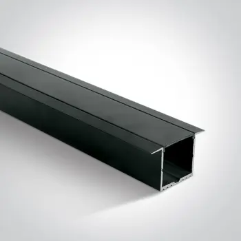 ALU PROFIL+DIFFUZOR CRNI