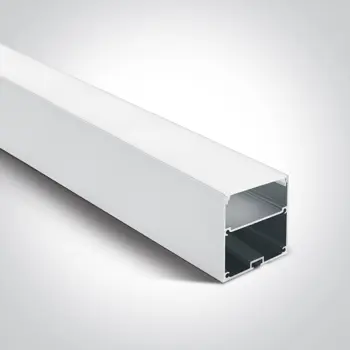 ALU SURFACE PROFILE 2m ZA 45mm TRAKU + PC OPAL DIFUZER