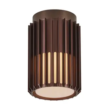 ALUDRASTROPNA SVJETILJKA SMEĐA METALIK E27/IP54/15W/220-240V