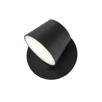 AMADEO ZIDNA LAMPA LED 6 WattW/3000K/528lm/IP20/CRNA