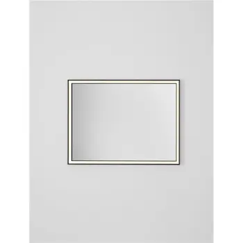 AMBOR ZIDNO LED OGLEDALO S OSVJETLJENJEM 37Watt 1423lm IP44 4000K CRNA