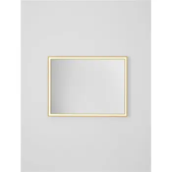 AMBOR ZIDNO LED OGLEDALO S OSVJETLJENJEM 38Watt 2488lm IP44 4000K ZLATNA