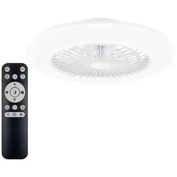 AMIGO PHILIPS LED stropni ventilator IR okrugla 25W+60W bijeli + dalj. upravljač