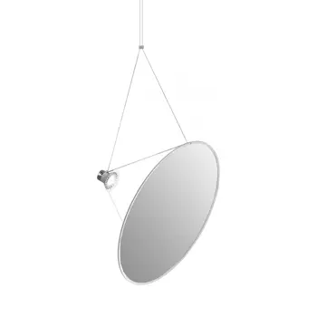 AMISOL LED VISILICA 110 KOMPLET 53W 3000K dim. DALI SREBRNA