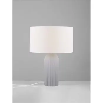 AMMOS STOLNA LAMPA E27/12W/SIVA I BIJELA